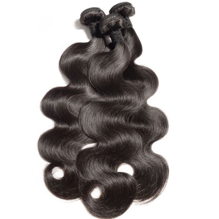 Silky Virgin Hair Bundle Set — 16" to 30" | 100% Human Hair, Bleachable, Tangle-Free